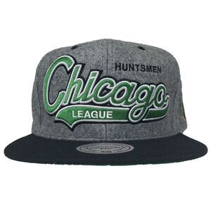 Chicago Huntsmen Call of Duty Mitchell & Ness Snapback Hat Cap 3D Logo Gray‎ NWT
